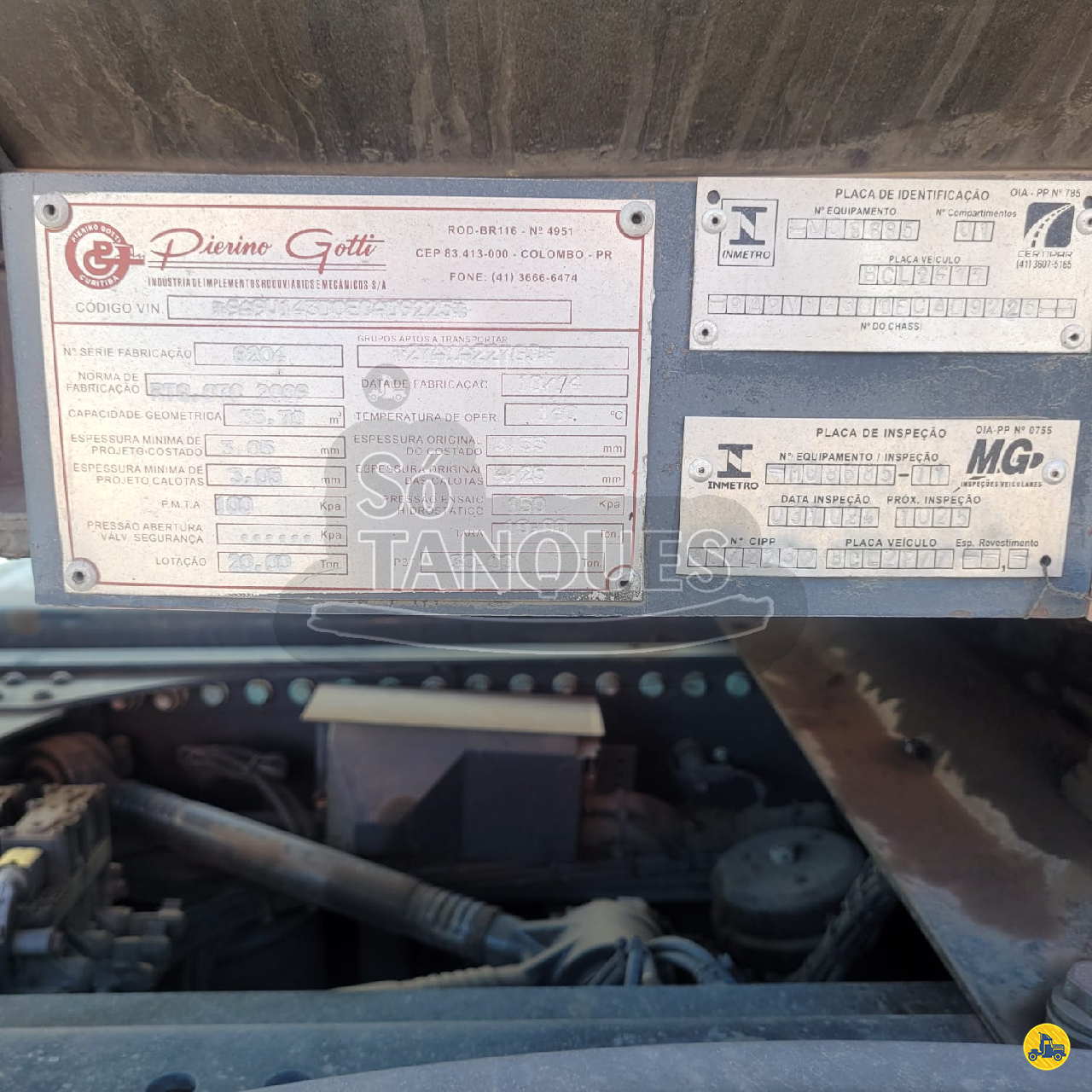 CARRETA SEMI-REBOQUE TANQUE ISOTERMICO Só Tanques e Carretas CURITIBA PARANÁ PR